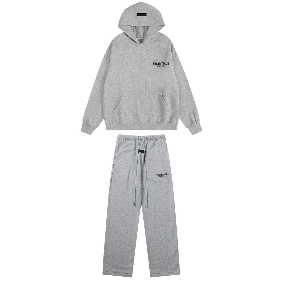 Relaxed Grey Tracksuit