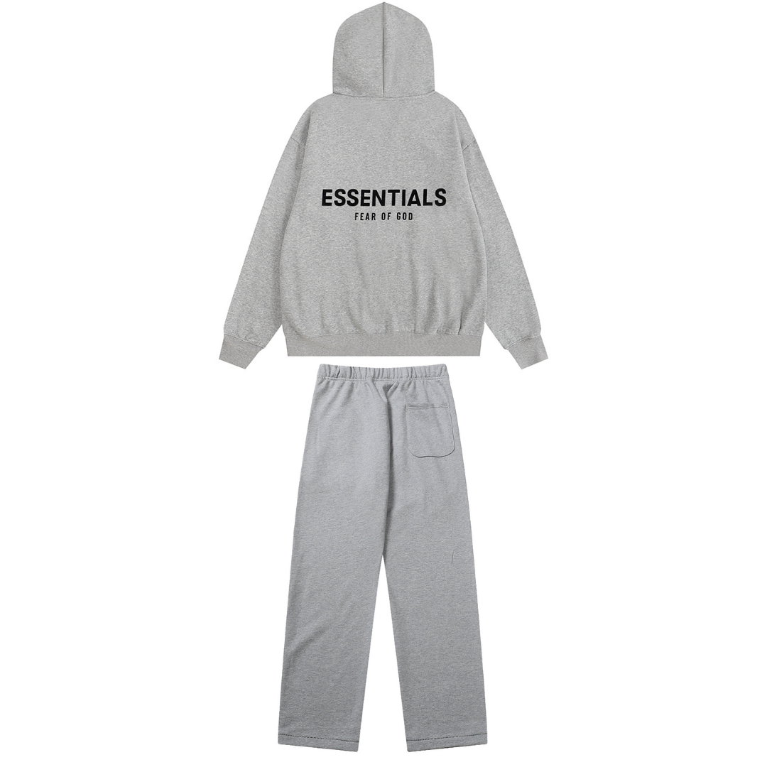 Relaxed Grey Tracksuit