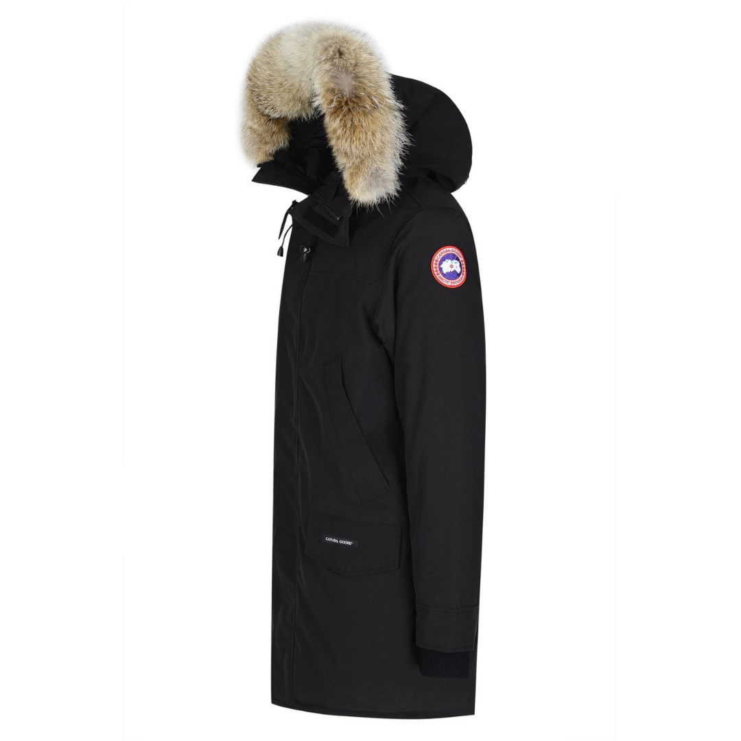 Langford Black Parka jacket